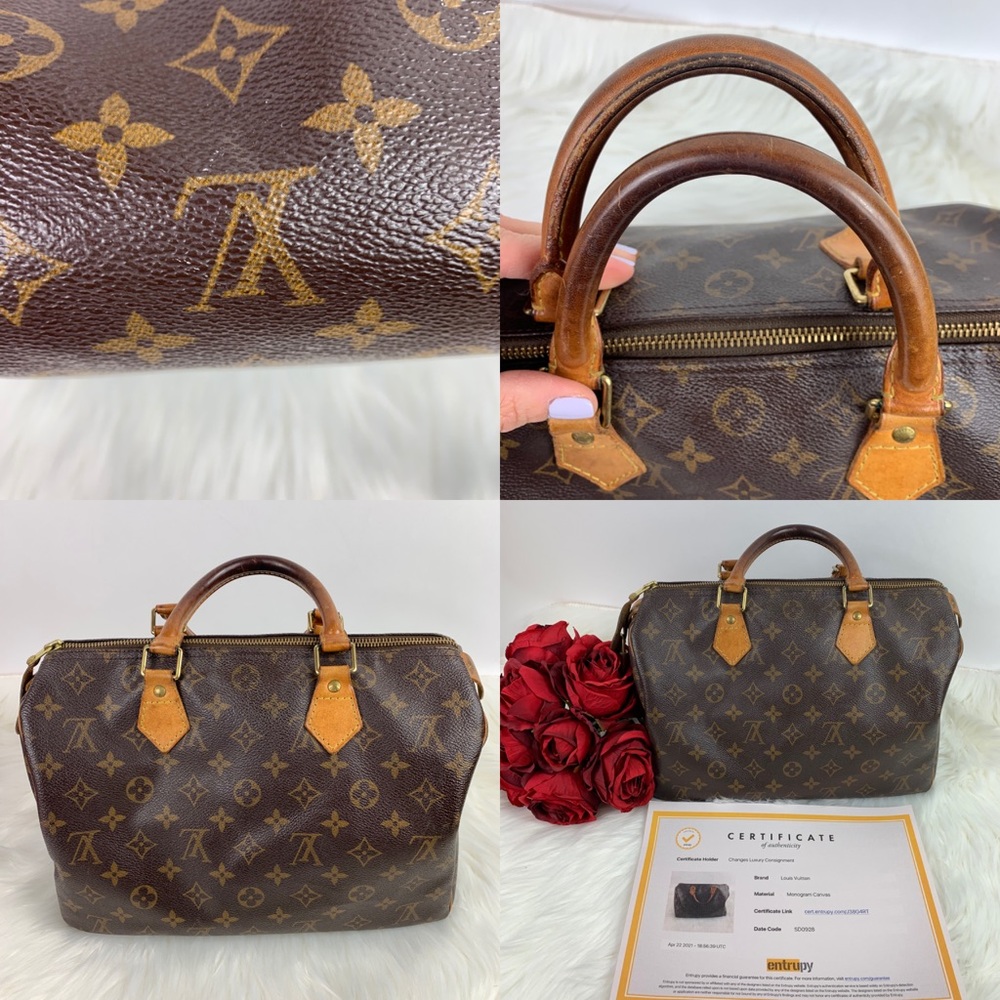 Louis Vuitton Speedy 30 Handle Bag - Picture 3 of 16